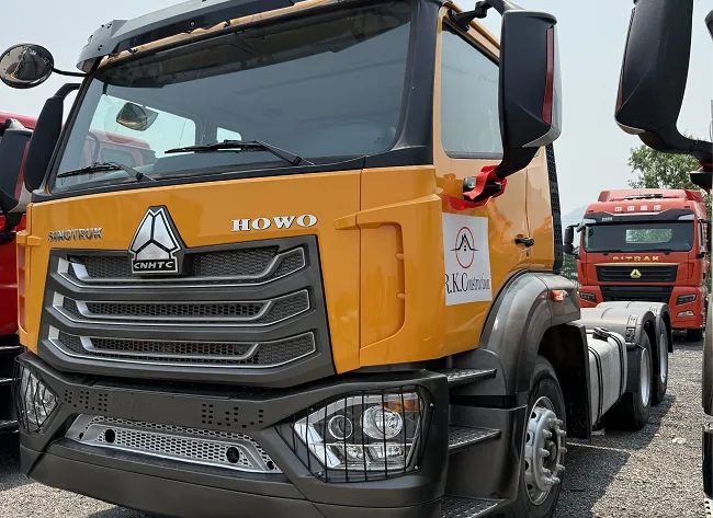 Used Howo Tractor Trucks N7G400