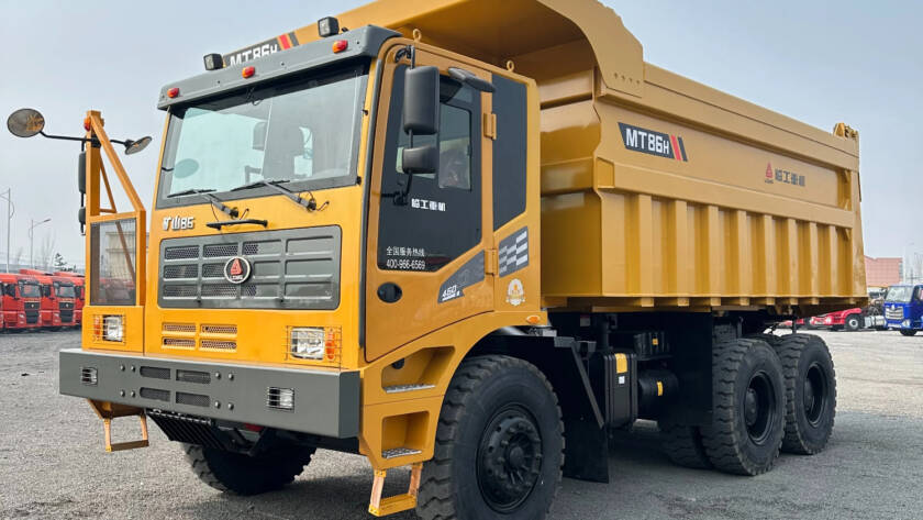 LGMG mining dump truck