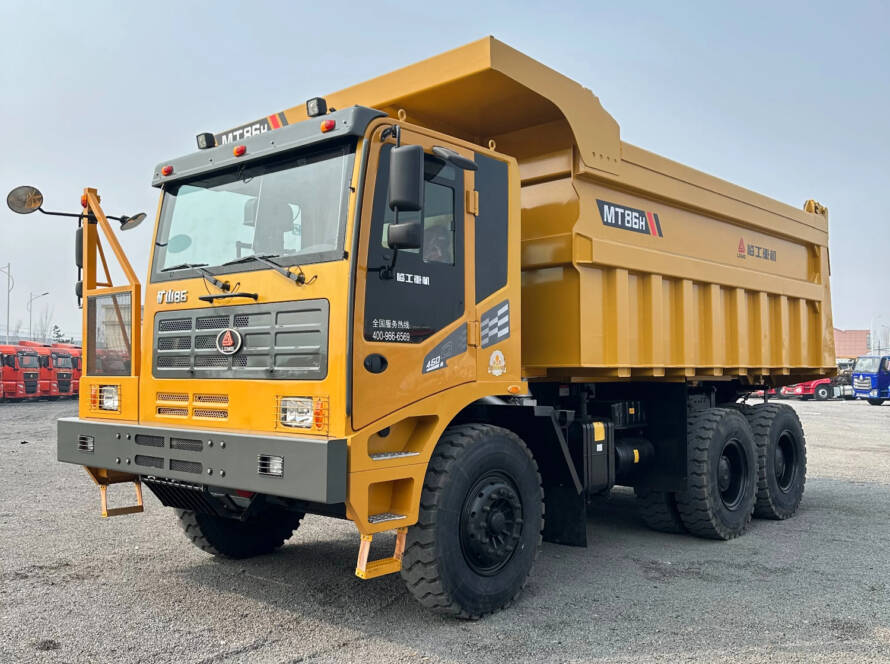 LGMG mining dump truck