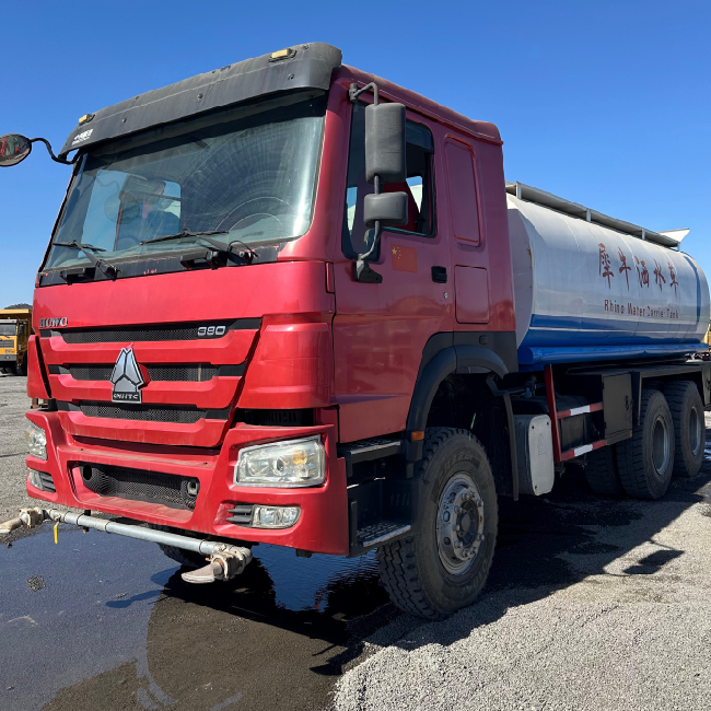 Used Howo 380 Water Trucks